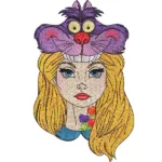 Alice with Cheshire Cat