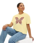 Butterfly on shirt person 2