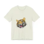 Tiger Face on shirt front