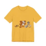 Tom And Jerry on shirt front
