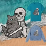 Cat With Skull