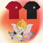 Cute Baby and Flowers