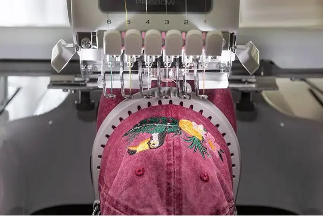Enjoy customized embroidery
