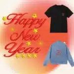 Happy New Year in Red Color