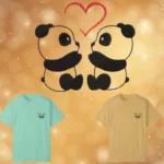 Two Panda and Heart