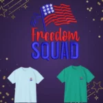 USA Flag and Freedom Squad