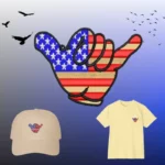 USA Flag on Hand