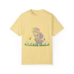 Baby elephant with Baloons on shirt