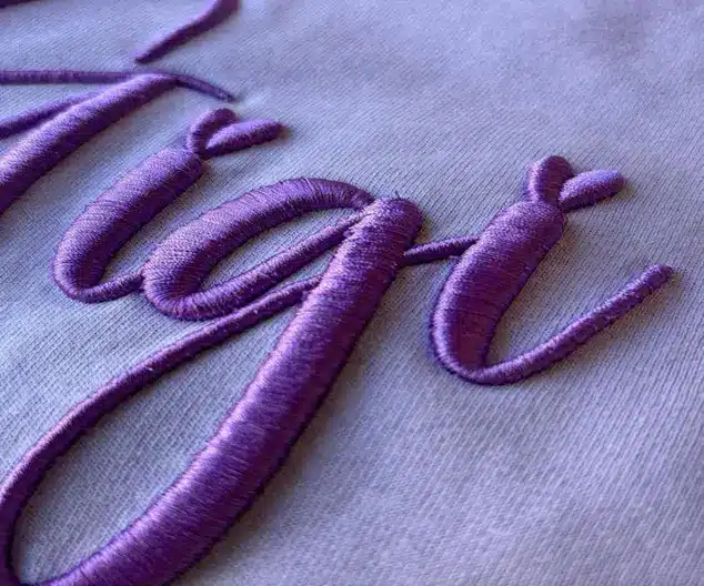 Characteristics of Chenille Embroidery 3rd Picture