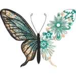 Double Design Butterfly