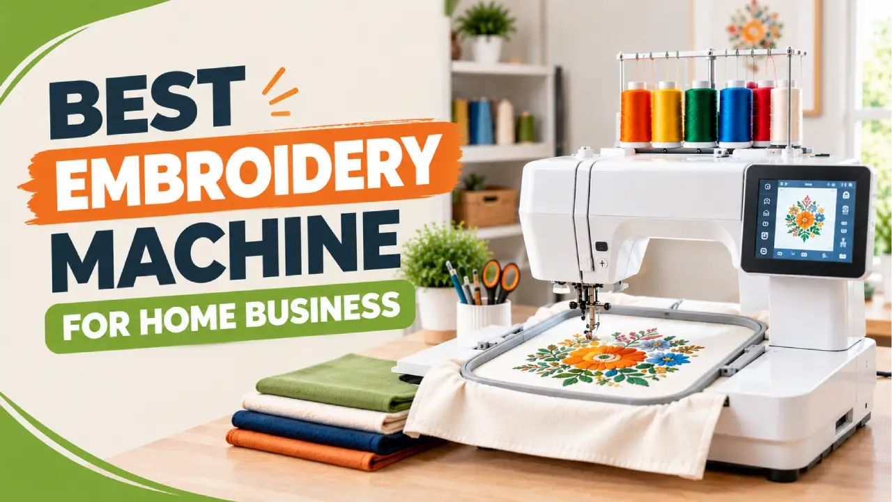 What is the Best Embroidery Machine for Home Business_