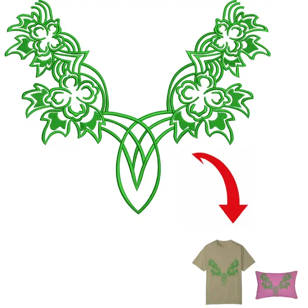 Fleurs vertes Green flowers