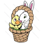 Chick And Bunny