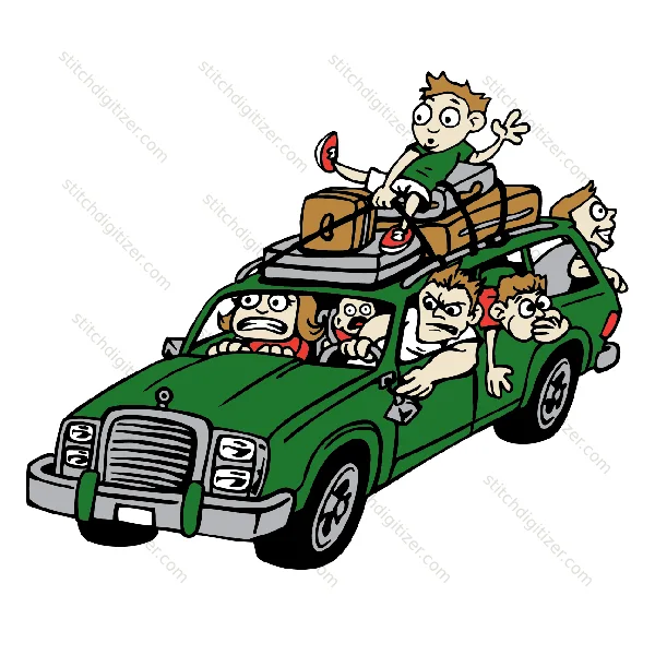 Voyage en voiture Road Trip