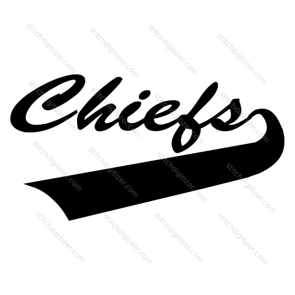 Chiefs Stylish text Chiefs Stylish text