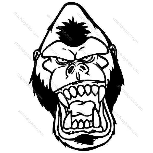 Gorilla Mouth Gorilla Mouth