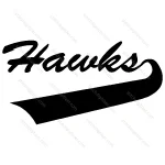 Hawks Stylish Text
