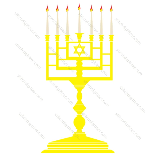 Menorah du judaïsme Judaism Menorah