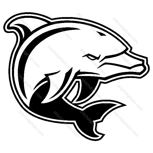 Mascottes dauphin Mascots Dolphin