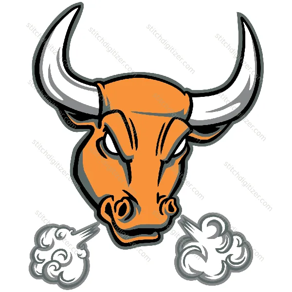 Taureau qui fume Smoking Bull