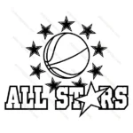 All Star Baseball Logo