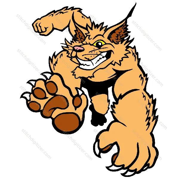 Bobcat en colère Angry Bobcat