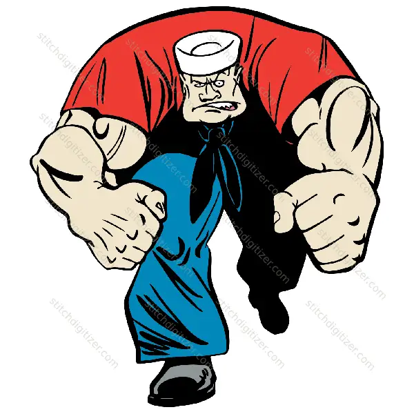 Marin en colère Angry Sailor