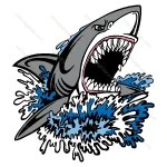 Angry Shark