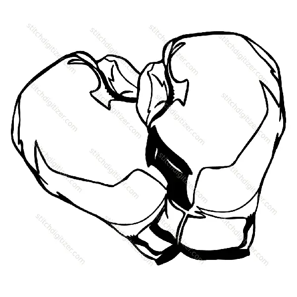 Black and White Boxing Gloves Black and White Boxing Gloves