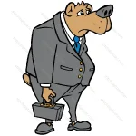 Business Person Cartoon