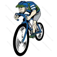 Cyclists In Competition