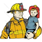 Firefighter Father