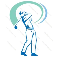 Golf Player Logo