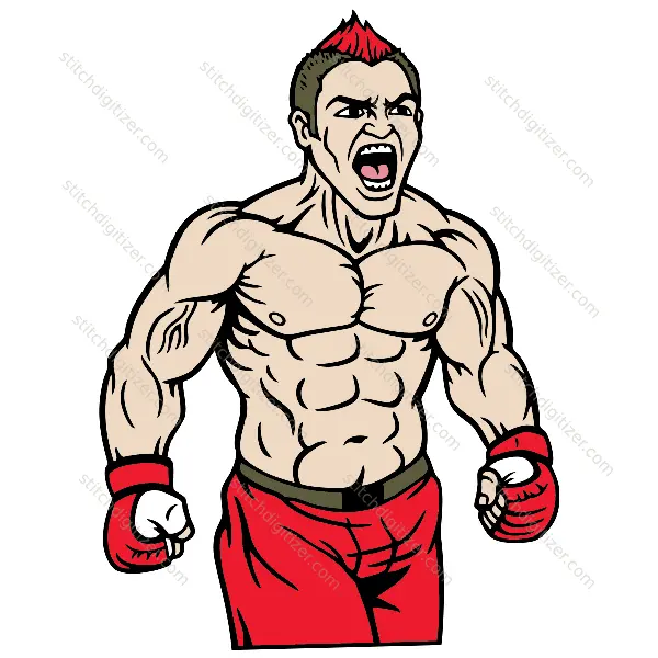 Joueur de Karaté Karate Player