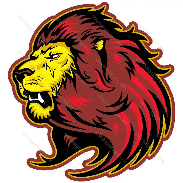 Logo Tête De Lion Lion Head Logo