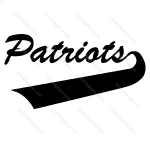 Patriots Stylish Text