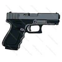 Pistolet de police