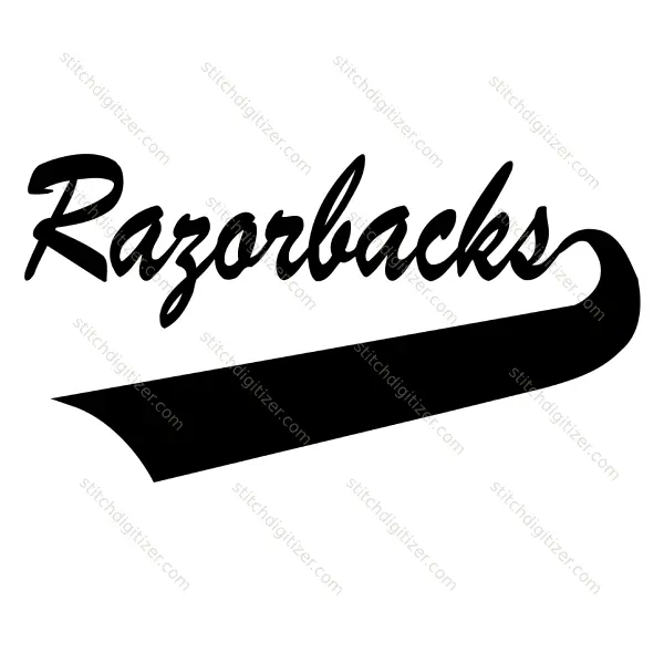 Razorbacks Stylish Text Razorbacks Stylish Text