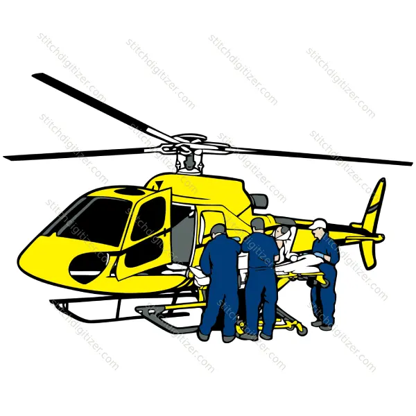 Hélicoptère de sauvetage Rescue Helicopter