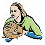 Softball Keeper Girl