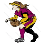 Softball Player