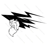 Éclair du visage de l'assistant 