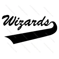 Texte élégant des sorciers