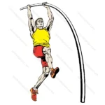 Pole Vaulting Jump