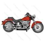 Retro Motorcycle