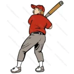 Old Softball Batter