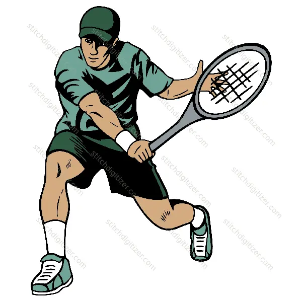 Tennis Player Action Tennis Player Action