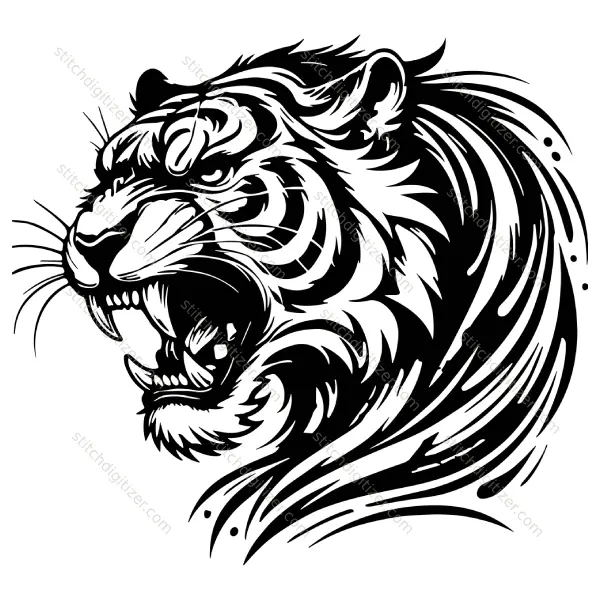 Visage de tigre Tiger Face