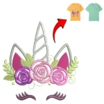 Unicorn Flowers Head