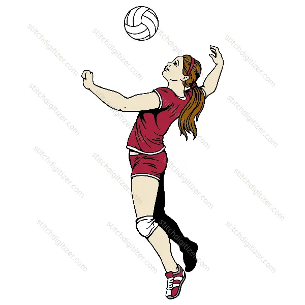 Volleyball Player Move Volleyball Player Move